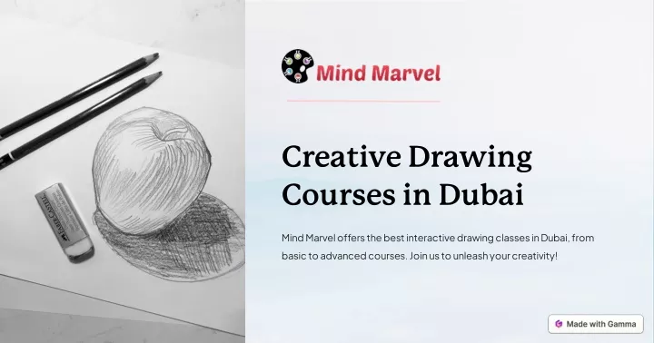 creative drawing courses in dubai