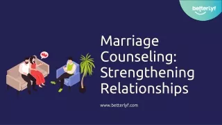 How Does Marriage Counselling Works?