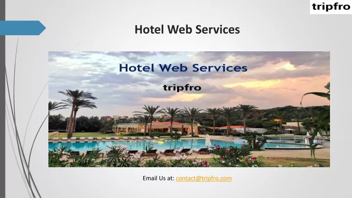 hotel web services