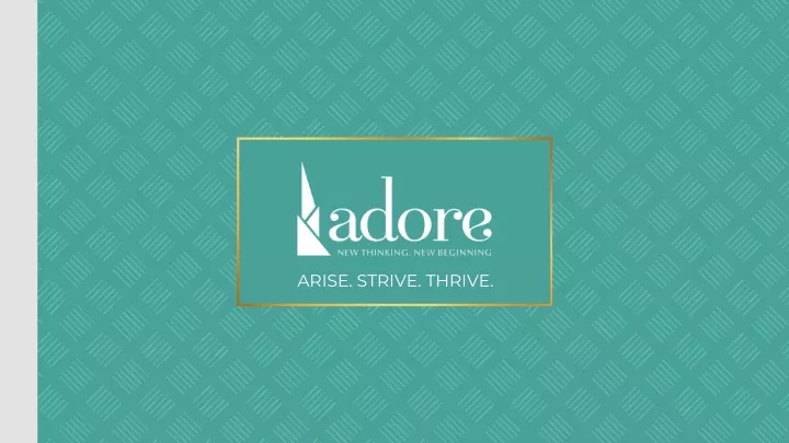 arise strive thrive