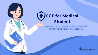 SOP for Medical Students