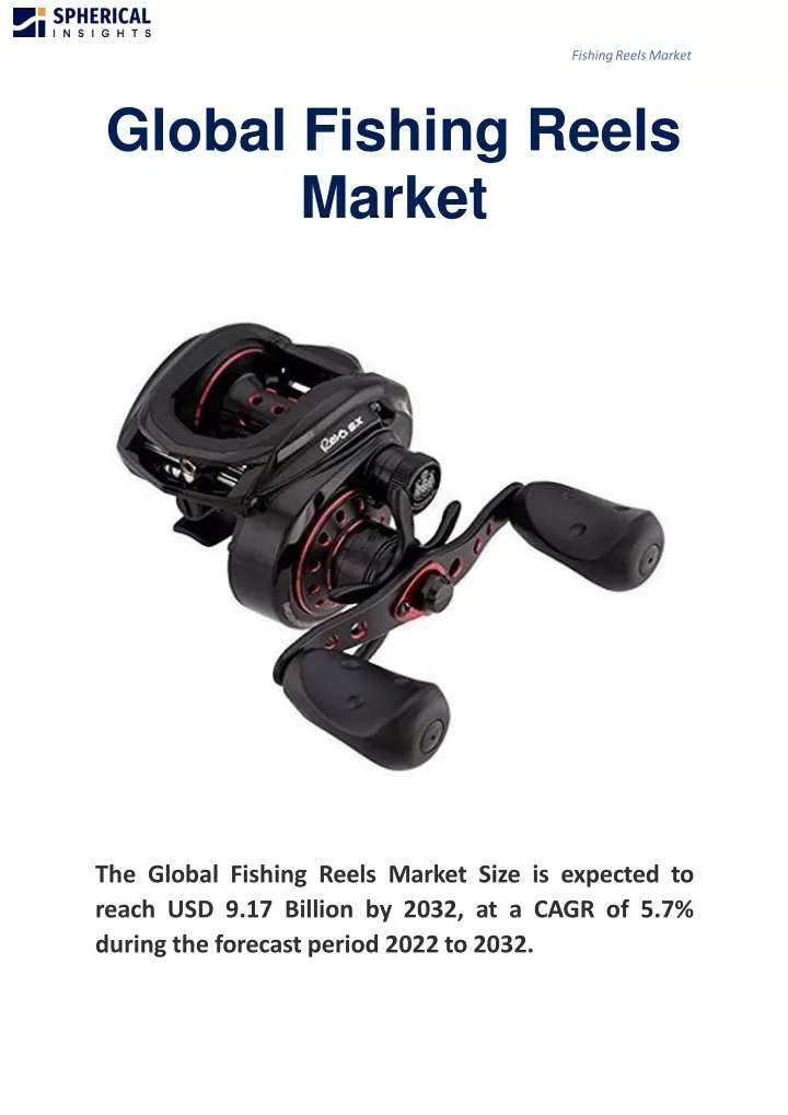 global fishing reels market