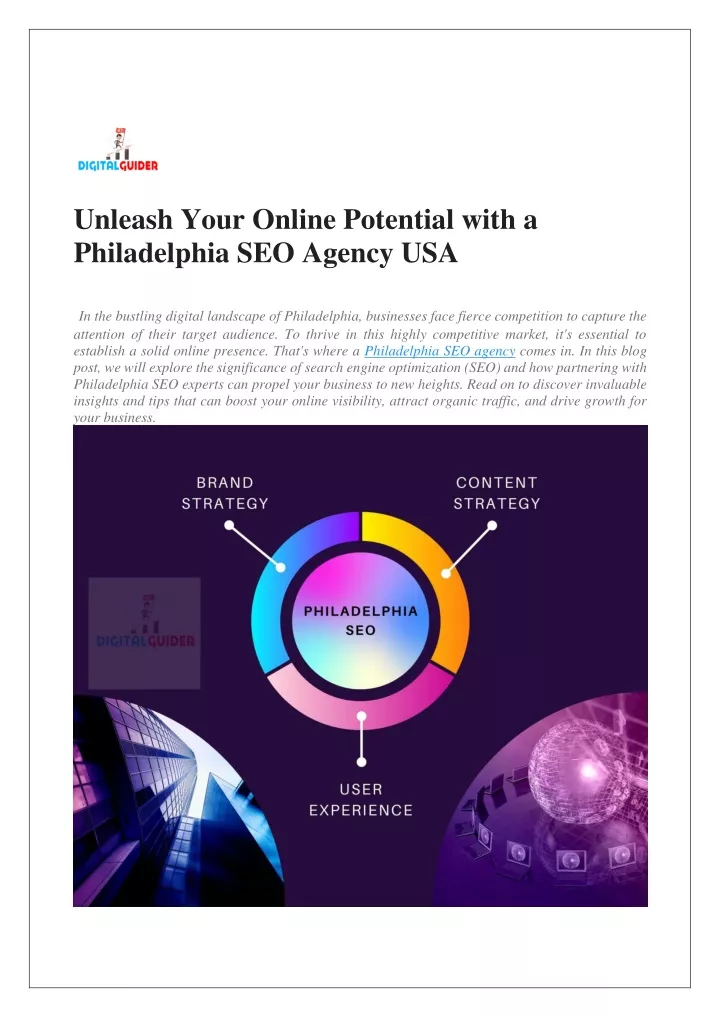 unleash your online potential with a philadelphia