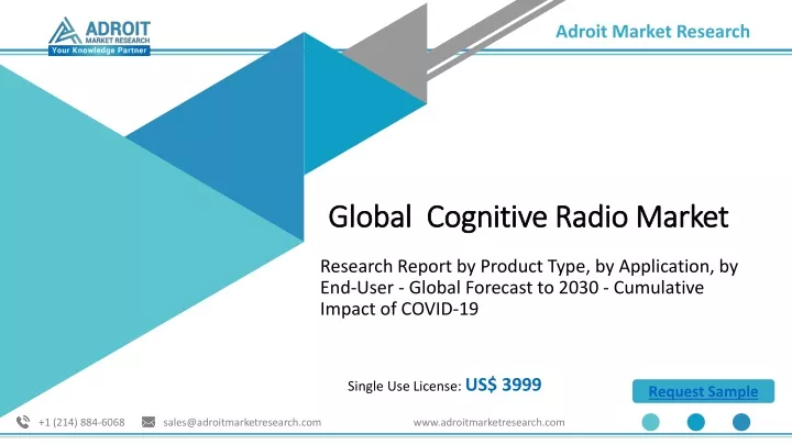 global cognitive radio market