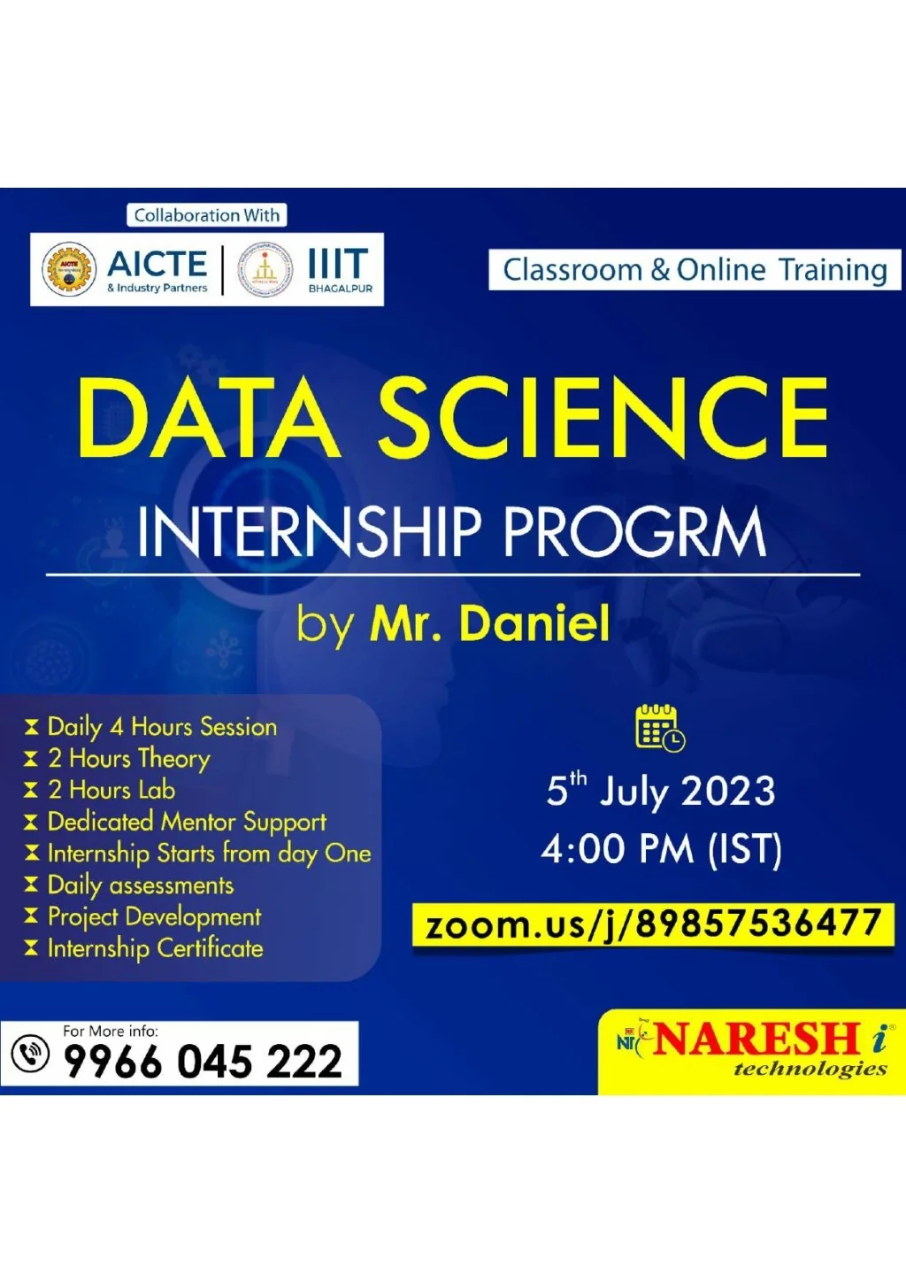 PPT - Best Internship program for Data science in India 2023 PowerPoint ...