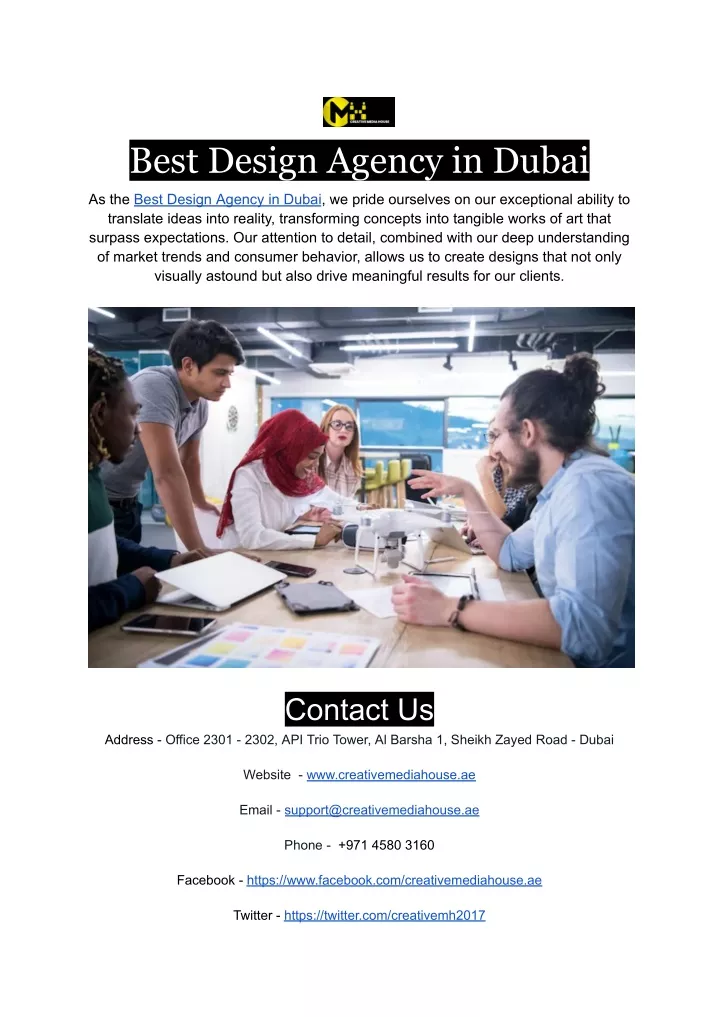 best design agency in dubai