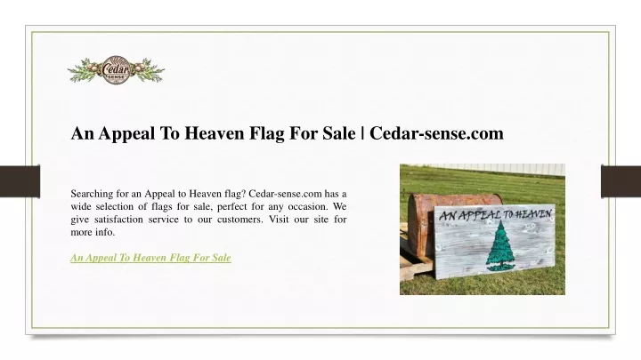 an appeal to heaven flag for sale cedar sense com