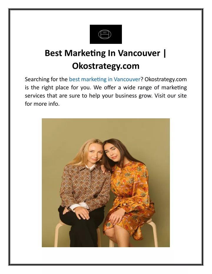 best marketing in vancouver okostrategy com