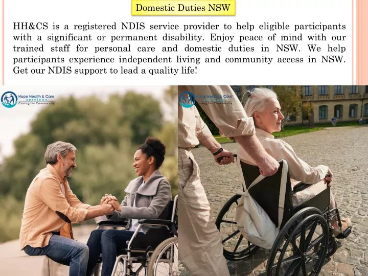 domestic duties nsw