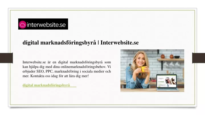 digital marknadsf ringsbyr interwebsite se