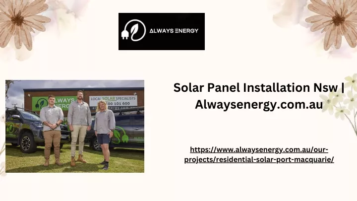 solar panel installation nsw alwaysenergy com au