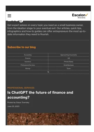 Is ChatGPT the future of finance and accounting?