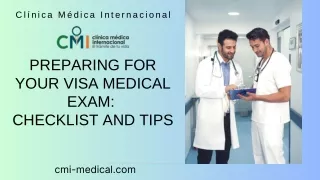 Preparing for Your Visa Medical Exam  Checklist and Tips -  Clínica Médica Internacional