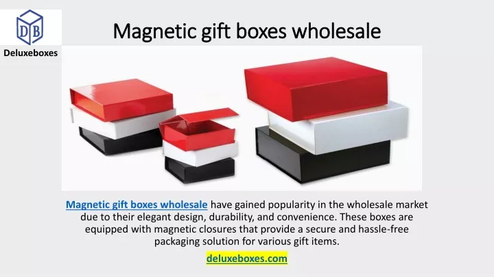 magnetic gift boxes wholesale