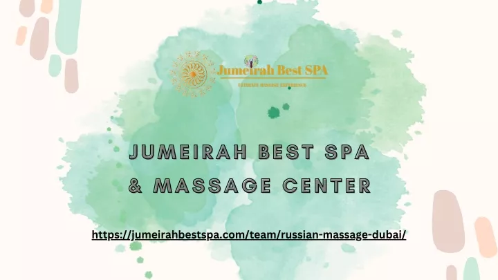 jumeirah best spa jumeirah best spa massage