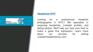 headshots nyc looking for a professional headshot