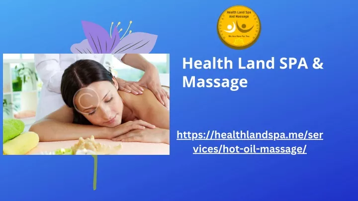 health land spa massage