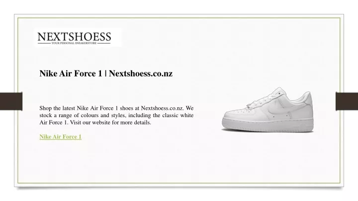 nike air force 1 nextshoess co nz