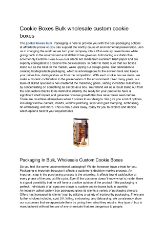 cookie boxes bulk wholesale custom cookie boxes