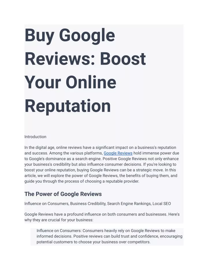 buy google reviews boost your online reputation