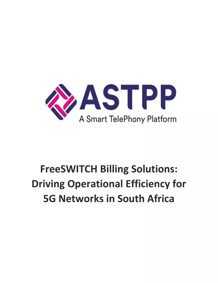 freeswitch billing solutions driving operational
