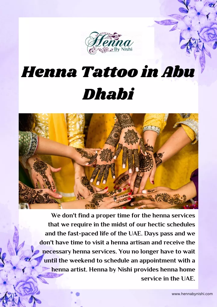 henna tattoo in abu dhabi