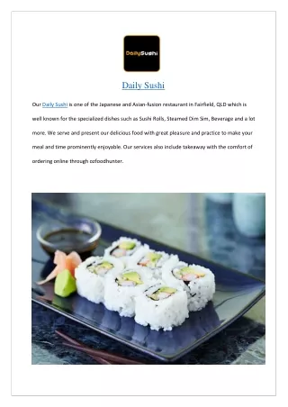 daily sushi our daily sushi
