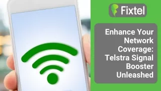 Enhance Your Network Coverage Telstra Signal Booster Unleashed