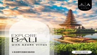 Explore Bali With Azurebali