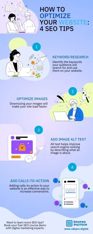 How To Optimize Your Website - 4 SEO Tips