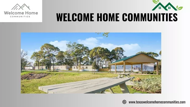welcome home communities
