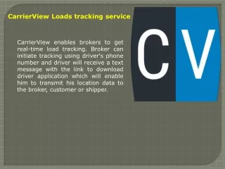 Transportation Tracking Software