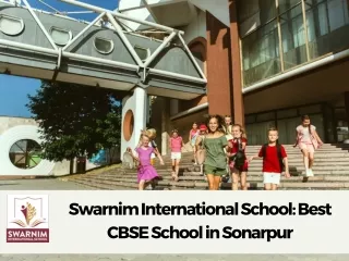 Best CBSE School in Sonarpur