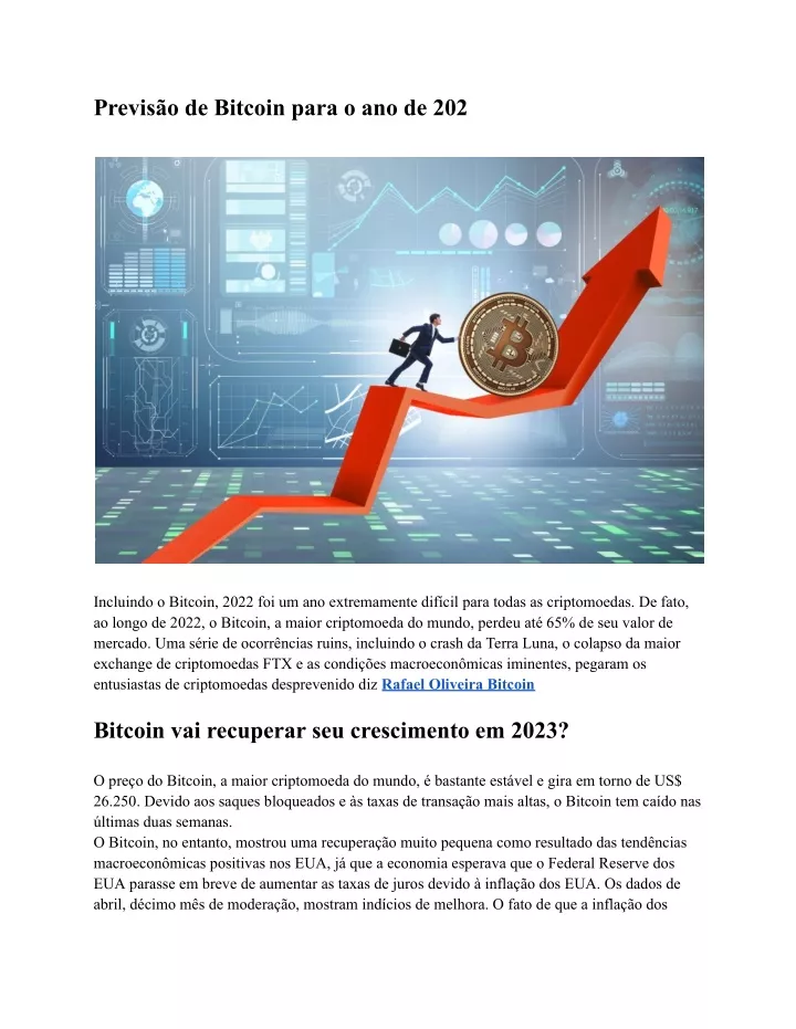 previs o de bitcoin para o ano de 202