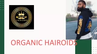 Organic Hairoids  Premium Men's Beard Grooming Kit