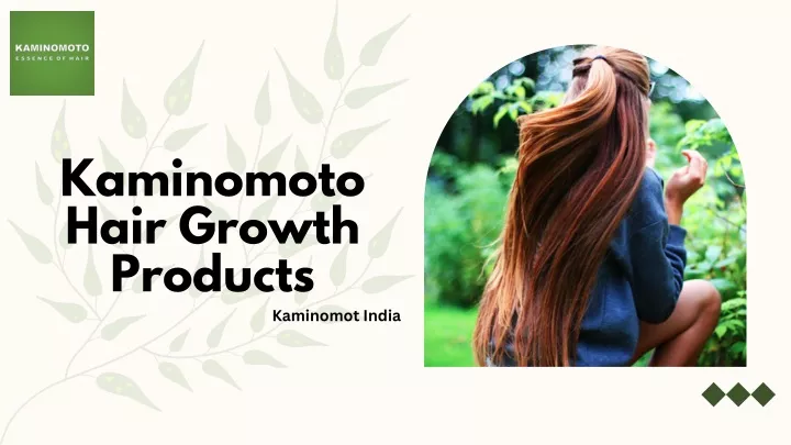 kaminomoto hair growth products