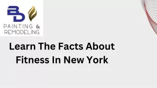 Learn The Facts About Fitness In New York