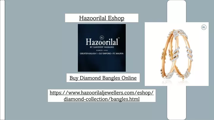 hazoorilal eshop