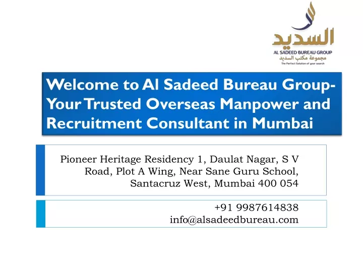 welcome to al sadeed bureau group your trusted
