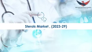 Sterols Market Size, Industry Share - Growth Trends | Forecast (2023 - 2028)