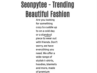 Seonpytee - Trending Beautiful Fashion