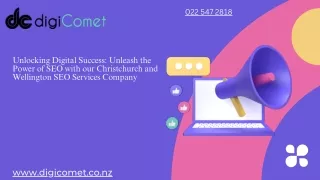 Unlocking Digital Success Unleash the Power of SEO with our Christchurch and Wellington SEO Services Company