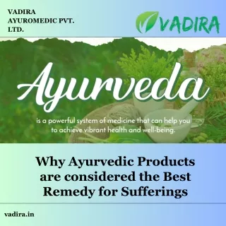 Natural Ayurvedic Products | Vadira.in