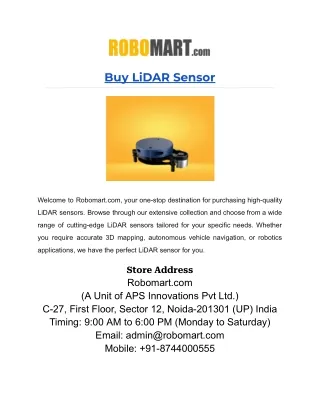 LiDAR Sensor