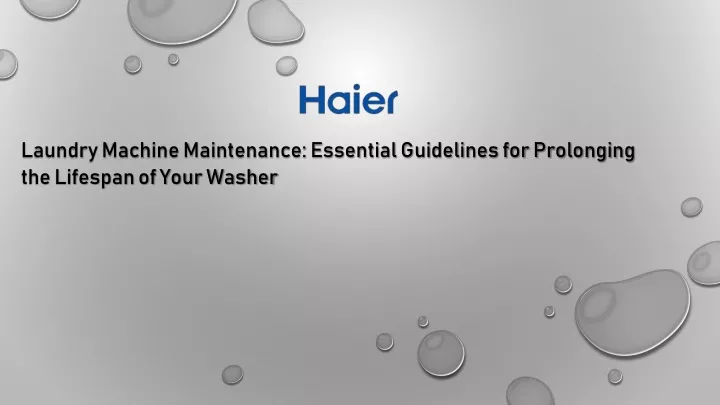 laundry machine maintenance essential guidelines