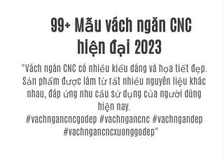 99 m u v ch ng n cnc hi n i 2023