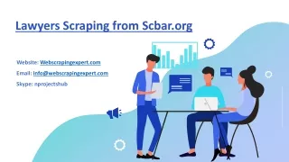 Lawyers Scraping from Scbar.org