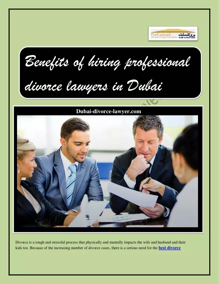 benefits of hiring professional divorce lawyers