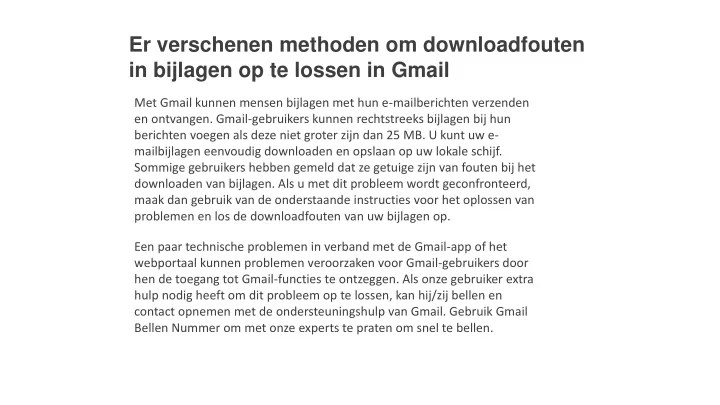 er verschenen methoden om downloadfouten