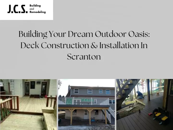 building your dream outdoor oasis deck
